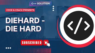 DIEHARD - DIE HARD | Greedy | SPOJ Problem | MAANG Problem