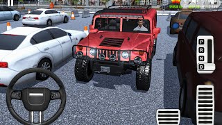 Master Of Parking: SUV Hummer Driving License Simulator Level #106 - 110 Car Game Android Gameplay screenshot 4