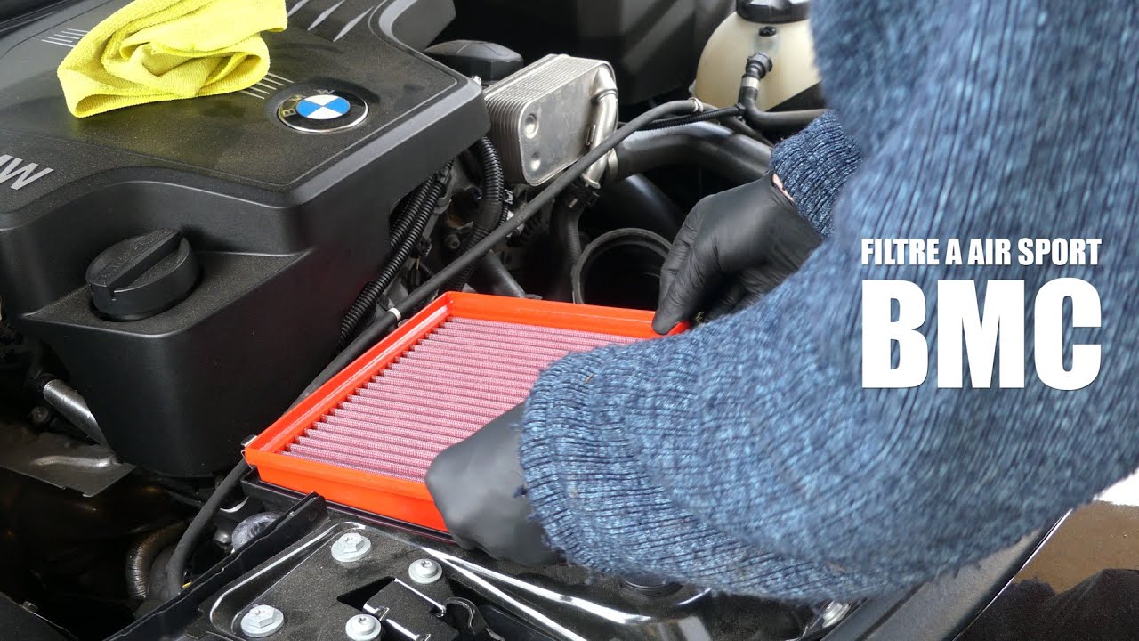 INSTALLATION FILTRE A AIR SPORT BMC | BMW 428I F32 | 4K - YouTube