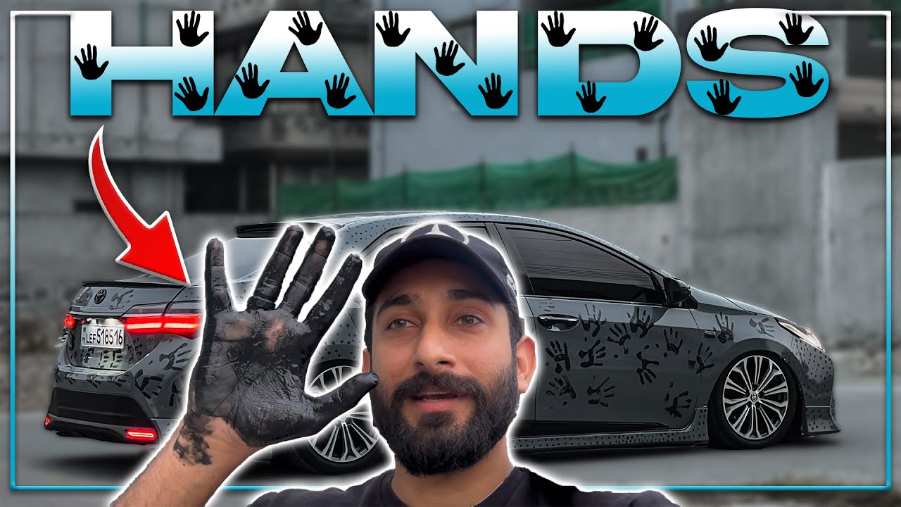 We Painted our HANDS on NARDO! ✋✋