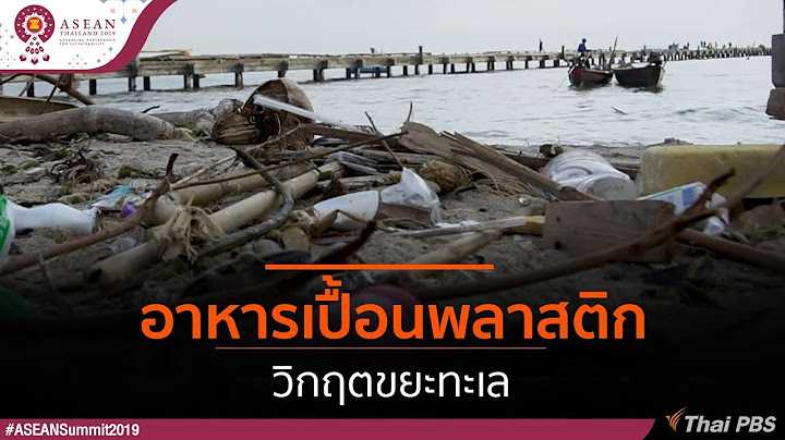 อาหารเปื้อนพลาสติก วิกฤตขยะทะเล : ASEAN Waste Crisis วิกฤตขยะล้นอาเซียน (7 พ.ย. 62)