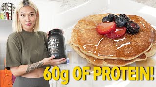 THE BEST HIGH PROTEIN PANCAKES