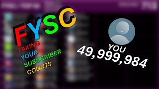 🔴FAKING YOUR SUBSCRIBER COUNTS | THE UPDATE 🔴