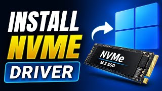 How to Install NVME Driver Windows 11 (EASY)