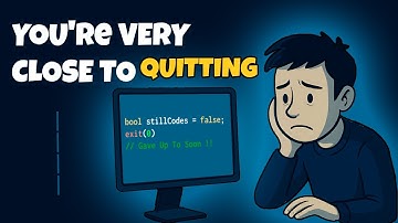 The Harsh Truth About Why Some People QUIT Coding!