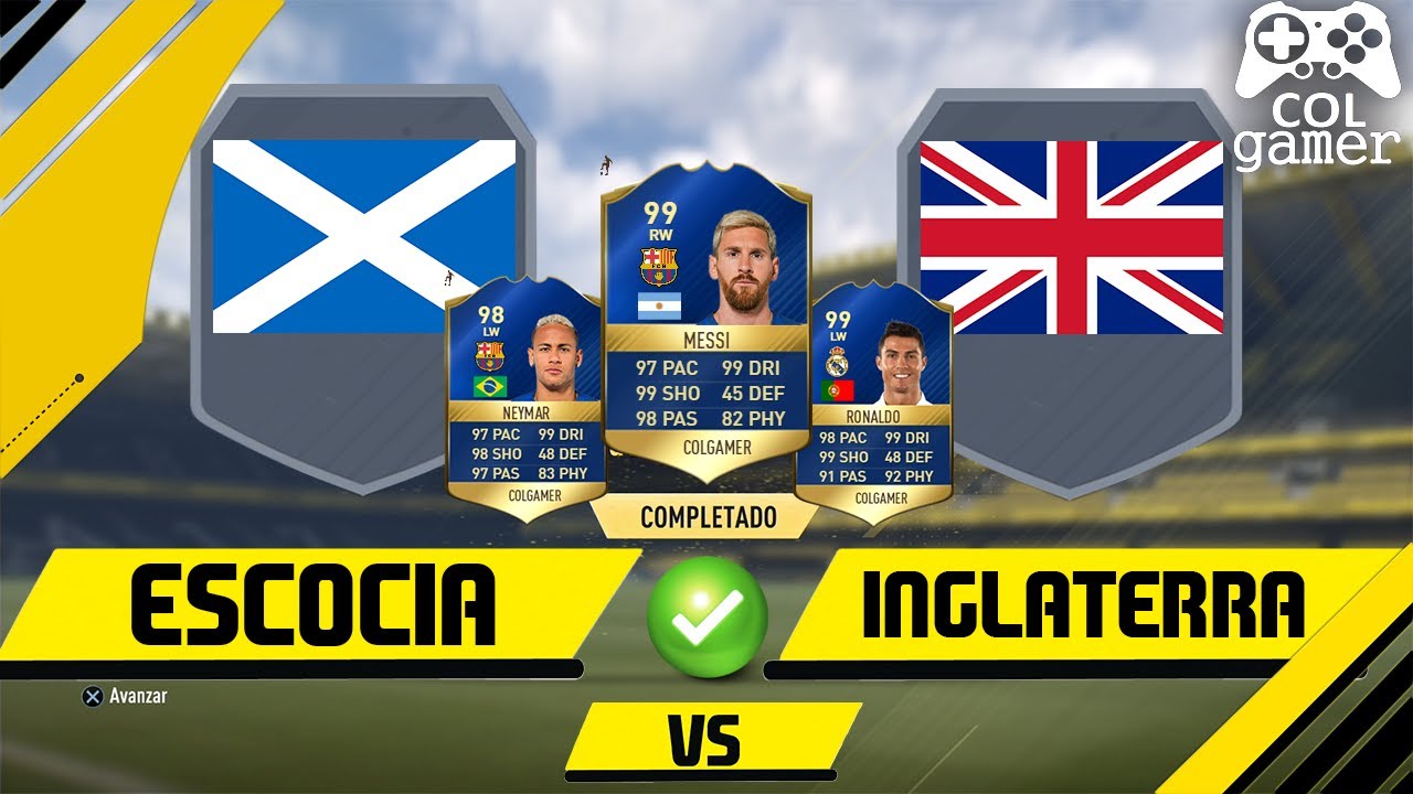 FIFA 17 - SBC - Escocia Vs Inglaterra - Desafio Plantillas ...