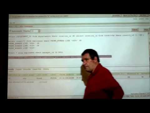 SQL scripting tutor