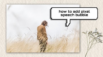 how to add pixel speech bubble to your pics (2 FREE APPS)