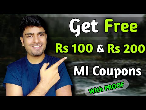 🔥Get Free Mi ₹100 And ₹200 Coupons🔥Xiaomi|Mi Store|GetApps