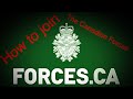 How to Join the Canadian Forces