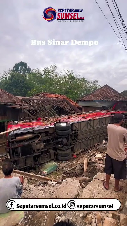 K3CELAK4AN BUS SINAR DEMPO