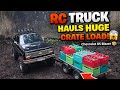 RC Chevrolet K5 Blazer Carrying Bottle Crates | Realistic Scale Truck Action