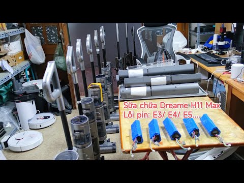 Video Sửa chữa H11 Max lỗi pin : sập nguồn, E3 , E4, E5... - youtube