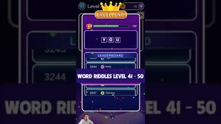 Word Riddles Level 41 - 50 Walkthrough screenshot 5