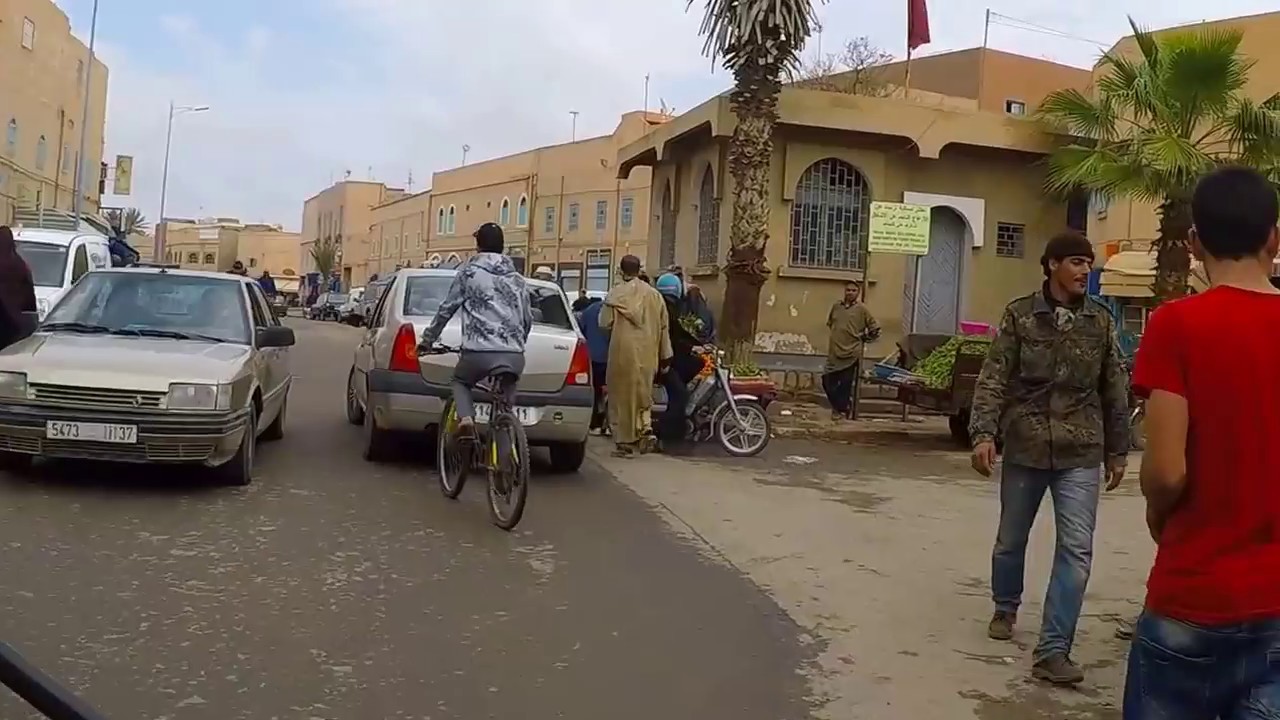 Traversée de la médina a Tiznit