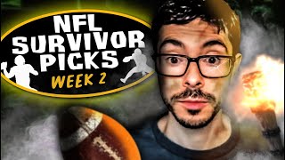 NFL Survivor Pool Picks Week 2 2025 | NFL Pick Em Predictions