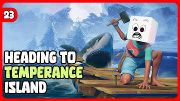 Way To Temperance Island | Raft Gameplay Solo Live With Bakchod Cuby | Part 23 | #raftgameplay