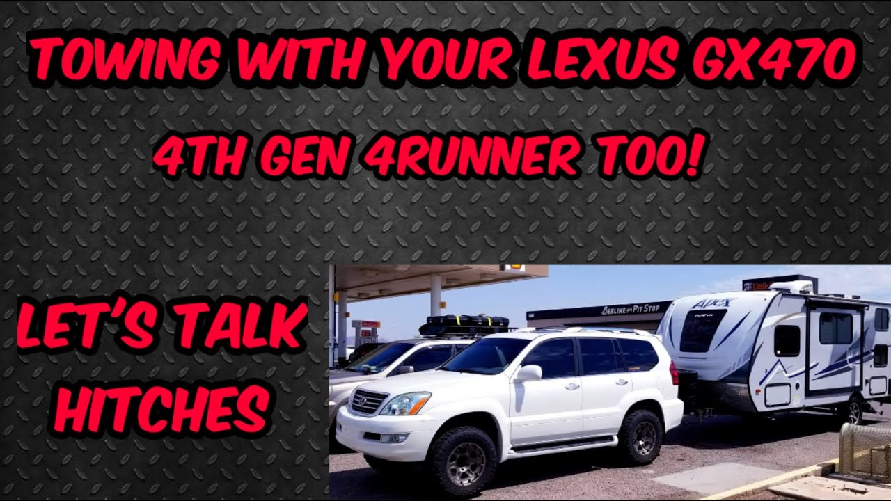 TOWING HITCH RECEIVER LEXUS GX470 / TOYOTA 4TH GEN 4RUNNER. WHAT I