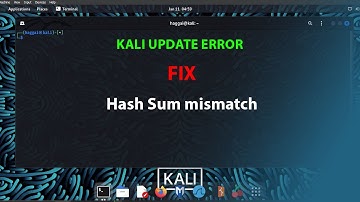 KALI FIX: Hash Sum mismatch during apt update