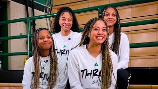 Four Texas sisters playing for same basketball team talk unique family bond and hope for state title