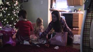2011 12 25 Christmas Morning   Opening Presents 1