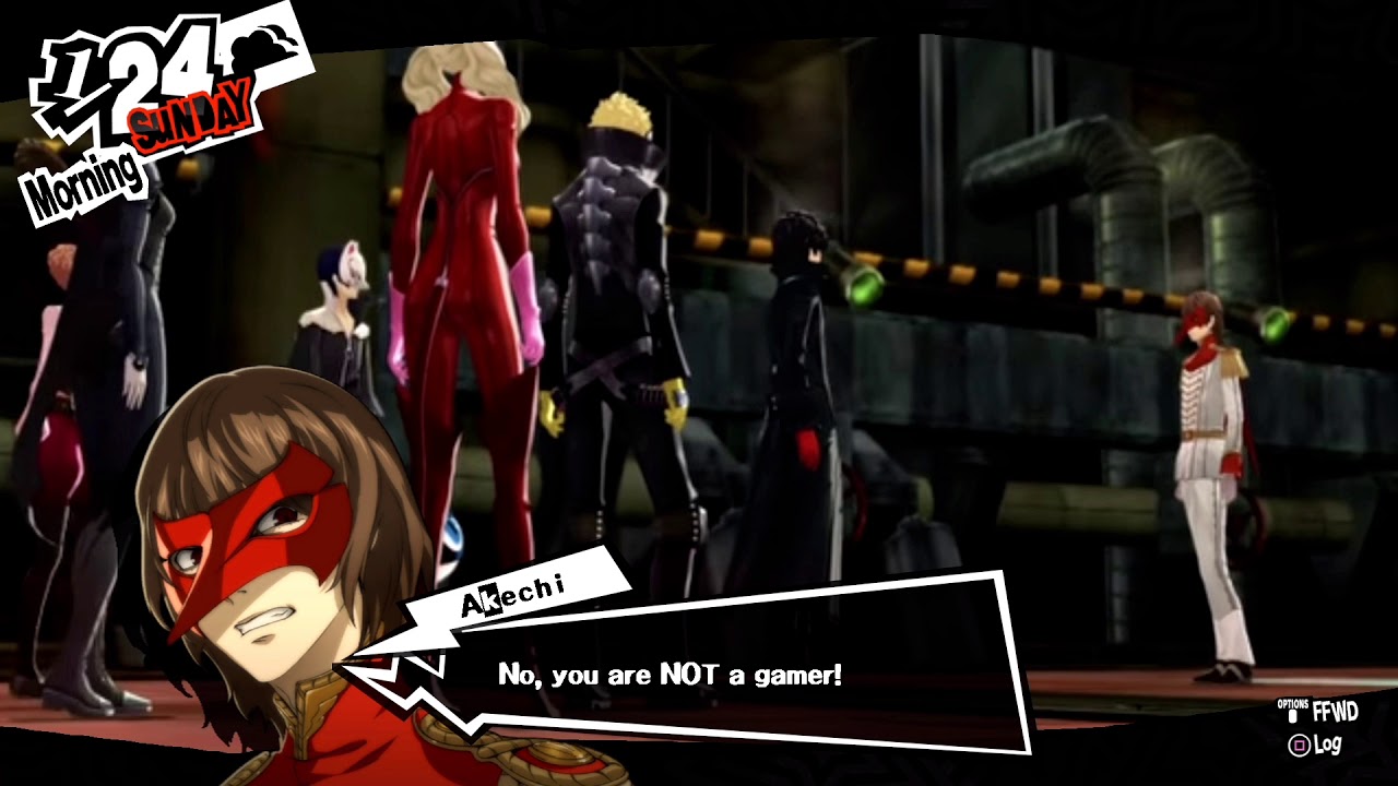 Akechi is a Gamer