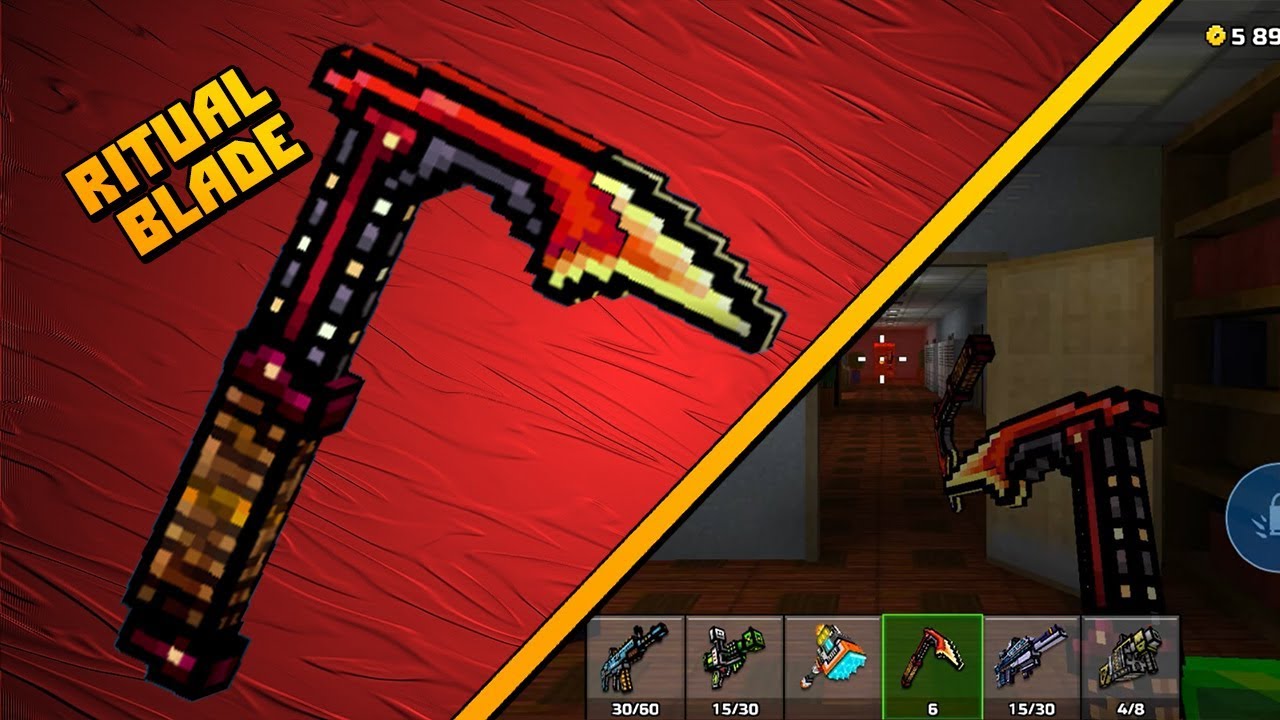 Pixel Gun 3D - Ritual Blade [Review] - YouTube