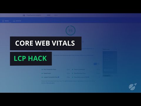 JS + CSS ट्रिक के साथ सबसे बड़े कंटेंटफुल पेंट (LCP) में सुधार करें