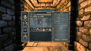 Legend of Grimrock Playthrough - Character Creation/Intro.