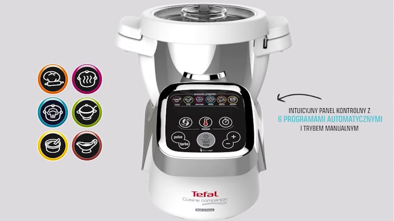 Tefal Companion - nieograniczone kulinarne możliwości - YouTube