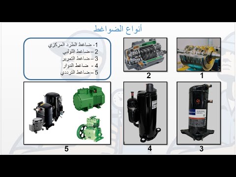 أنواع الضواغط