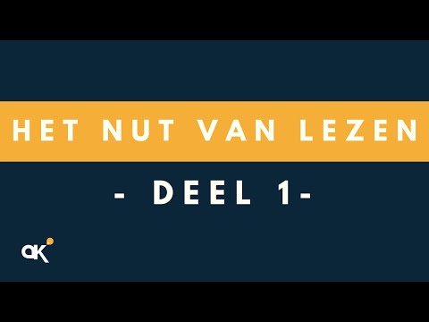 Video: Die Voordele Van Lees: Waarom Boeke Lees?