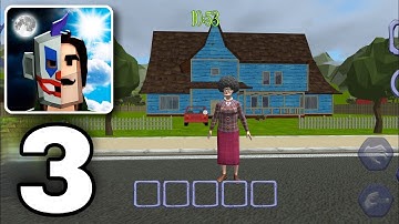 Scary Clown Man Neighbor | Full Game | GamePlay Walkthrough Part 3 (Android)