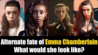 What would Emma Chamberlain look like if she chose another fate ? AI art