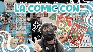 ARTIST ALLEY VLOG ✧ LA Comic Con | selling at comic con as an anime artist, my worst con of 2023