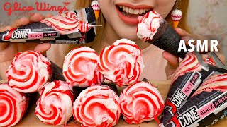 ASMR ES KRIM GLICO WINGS JCONE BLACK & PINK TERBARU! | ASMR Indonesia
