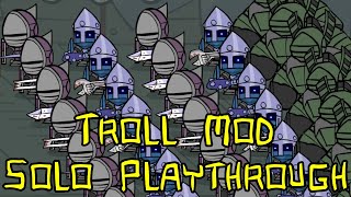 Troll Mod Solo Insane Playthrough - Castle Crashers