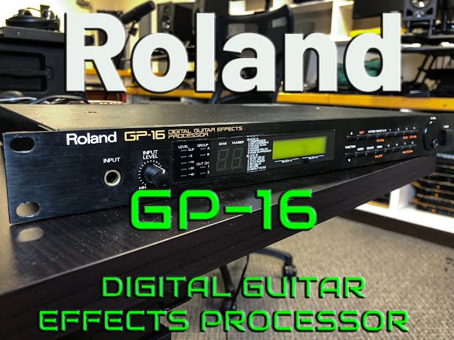 Roland ギターエフェクツプロセッサー GP-16-