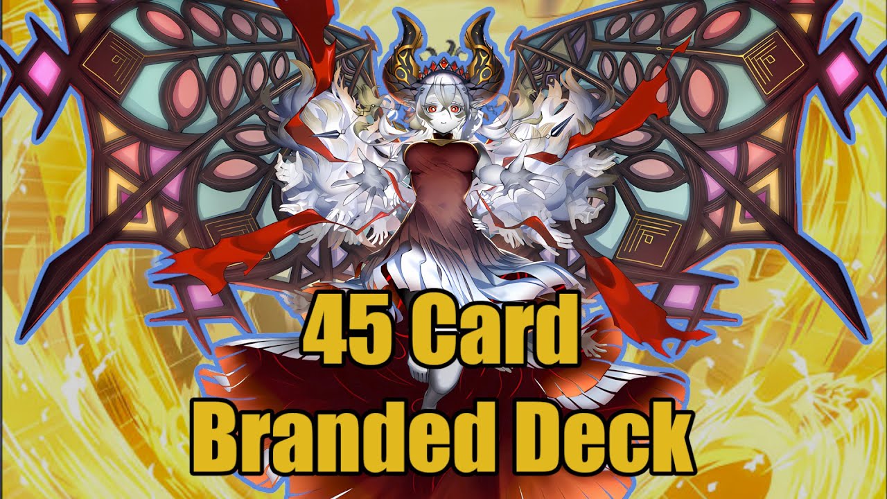 45 card deck yugioh Branded What to cut to reach