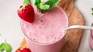 Milkshake strawberry banana