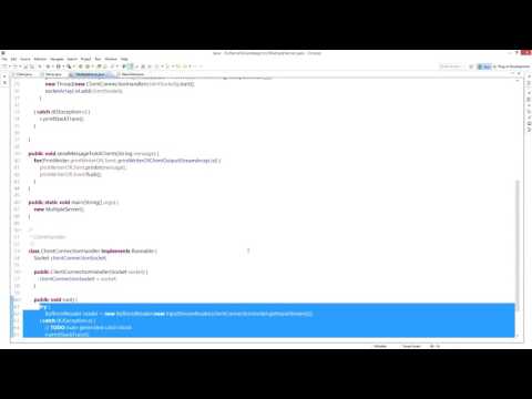 Java Multiplen Server - Server mit mehreren Clients programmieren