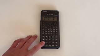 How to Set a Calculator to Degree Mode | Casio fx-82 MS