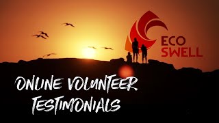 EcoSwell Online Volunteer Internship Testimonials