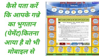 गन्ने का भुगतान कैसे पता करें  कितना आया है । How to know how much sugarcane payment has come