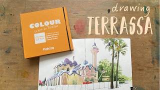 Sketchbook tour - drawings made in Terrassa, Catalonia.