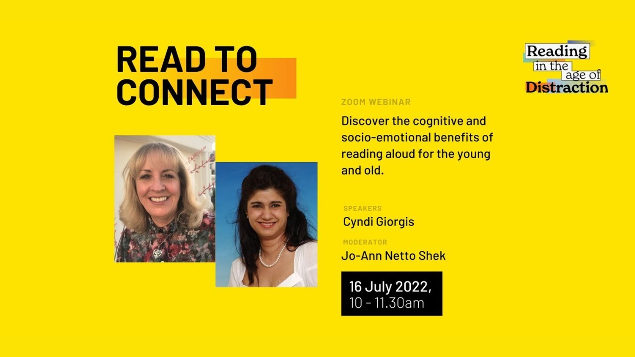 Read to Connect | Reading in the Age of Distraction 2022 - YouTube