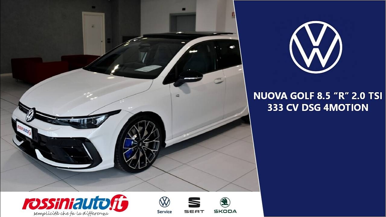 Presentazione Nuova Volkswagen Golf 8.5 R-Performance 333 Cv 4Motion usata in pronta consegna