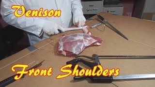 Processing A Deer At Home 2 - The Front Shoulders