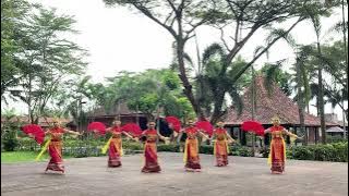 Tari Mulie Bekipas oleh SMA Negeri 4 Metro