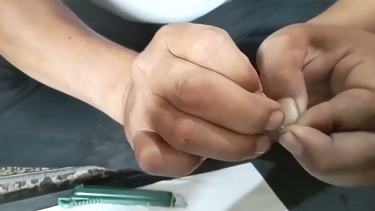 Pemasangan Mata pancing || 